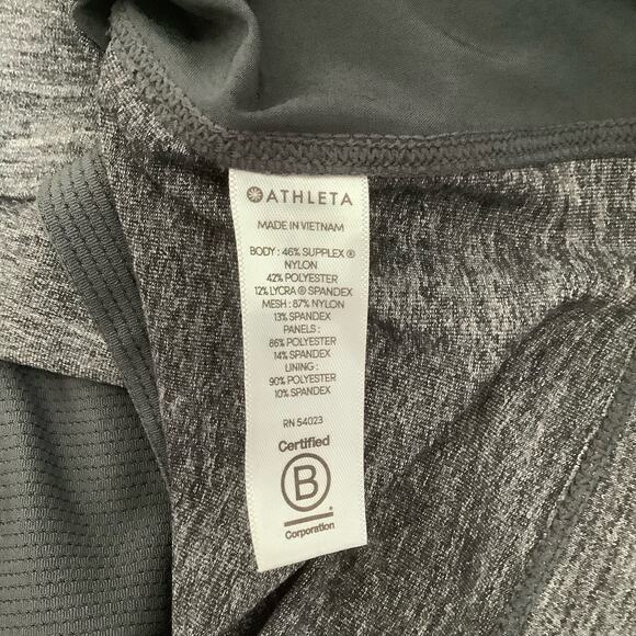 Athleta Excursion Gray Hybrid Athletic Skirt Skort Medium - Picture 11 of 11